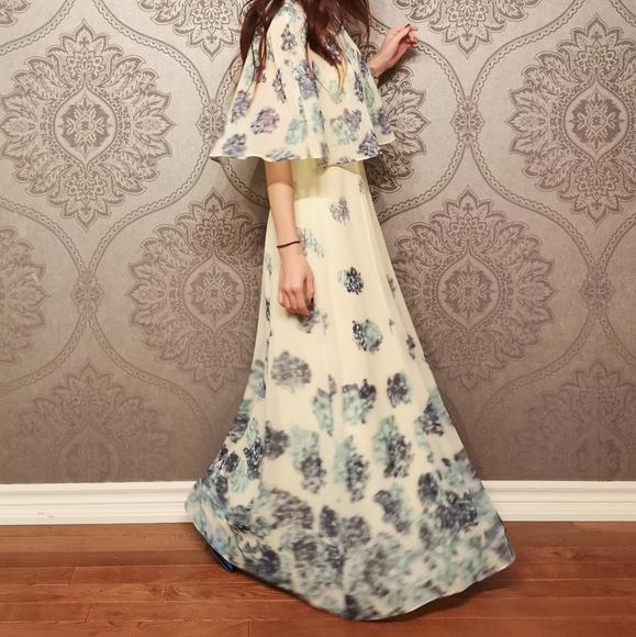 BCBG MaxAzria maxi floral print dress - Picture 2 of 8